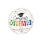17" Congrats Grad Party Round HX® Foil Balloon